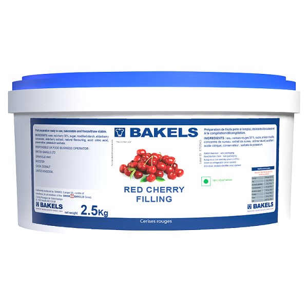 Bakels Red Cherry Filling 2.5kg