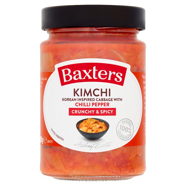 Baxters Kimchi Korean Inspired Cabbage with Chilli Pepper 300g