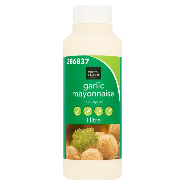 Chef's Larder Garlic Mayonnaise 1 Litre