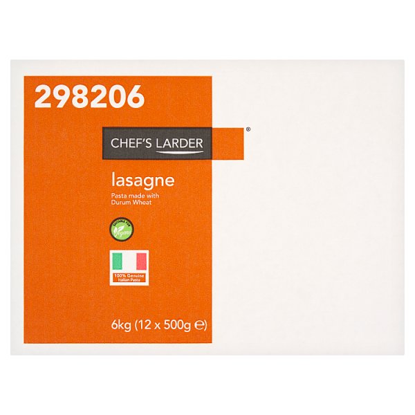 Chef's Larder Lasagne 12 x 500g (6kg)