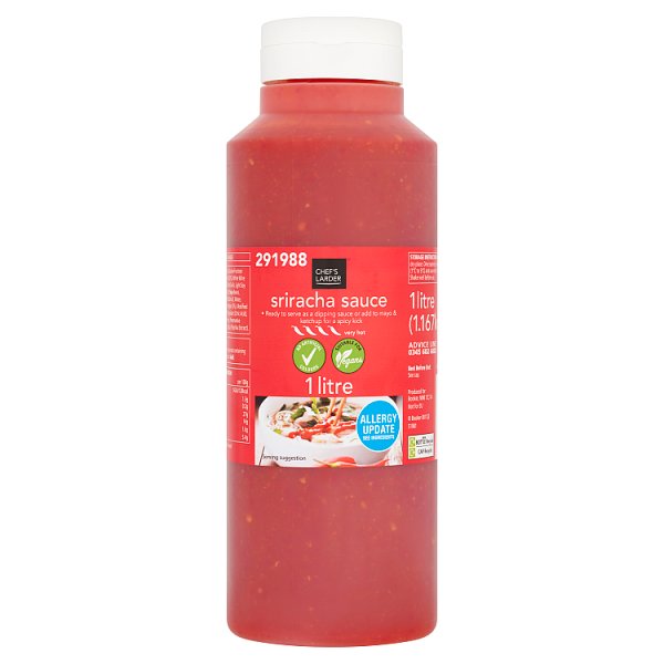 Chef's Larder Sriracha Sauce 1 Litre