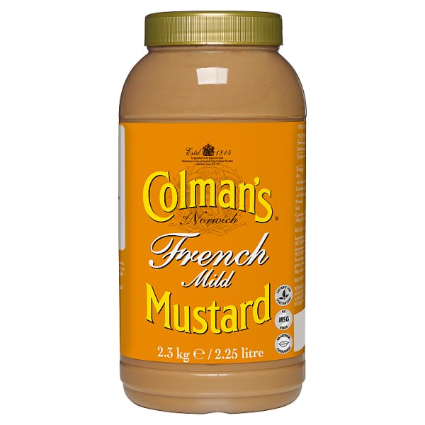 Colman's French Mild Mustard 2.25 Litre
