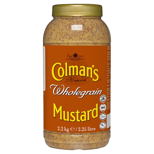 Colman's Wholegrain Mustard 2.25 Litre