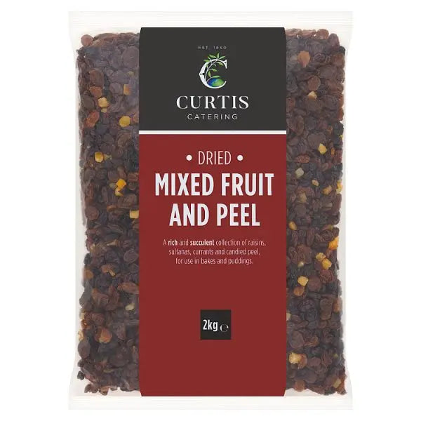 Curtis Catering Dried Mixed Fruit and Peel 2kg
