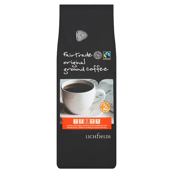 Lichfields Fairtrade Original Ground Coffee 1kg