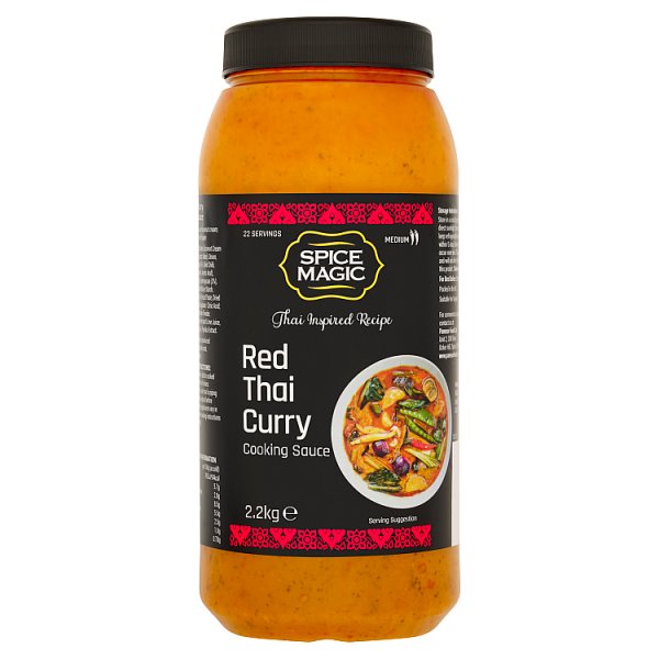 Spice Magic Red Thai Curry Cooking Sauce 2.2kg