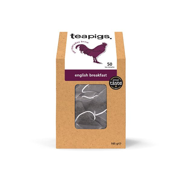 Teapigs English Breakfast Tea Temples 50 x 3.3g (165g)