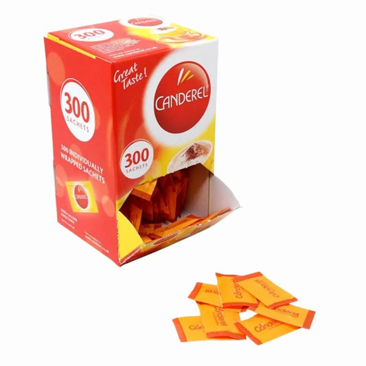 Canderel Yellow Tablet Sachets Dispencer Packs 153g