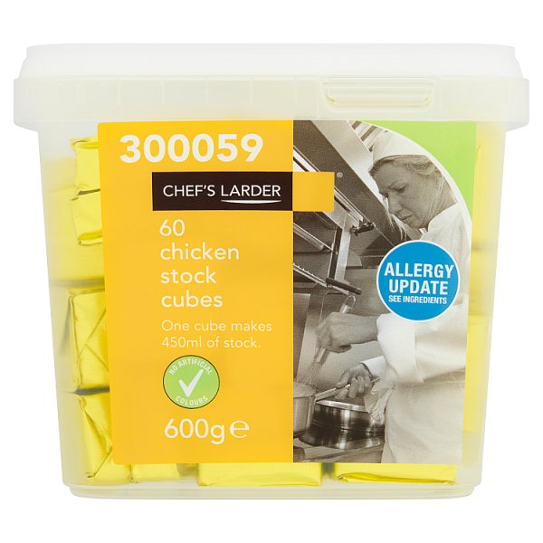 Chef's Larder 60 Chicken Stock Cubes 600g
