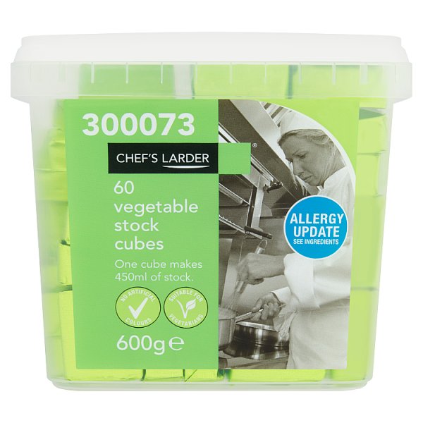 Chef's Larder 60 Vegetable Stock Cubes 600g