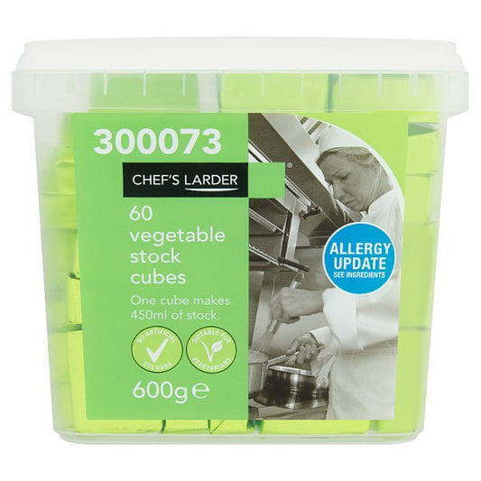 Chef's Larder 60 Vegetable Stock Cubes 600g