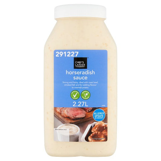 Chef's Larder Horseradish Sauce 2.27 Litre