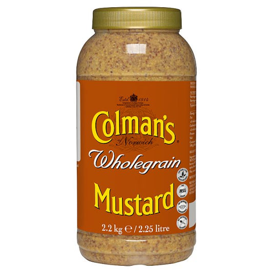 Colman's Wholegrain Mustard 2.25 Litre
