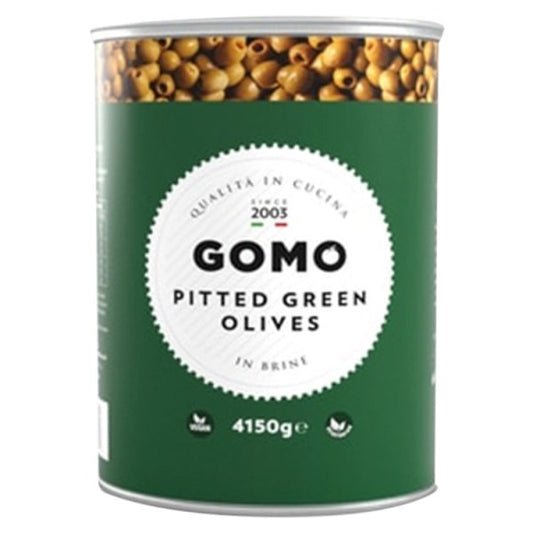 Gomo Pitted Green Olives 4150g