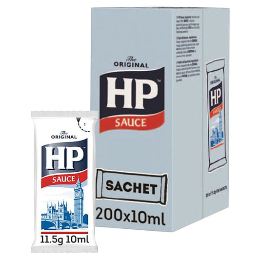 HP Brown Sauce Sachets 200 x 10ml Portions