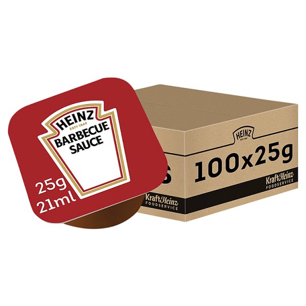 Heinz Barbecue Sauce Dip Pots 100 x 25g