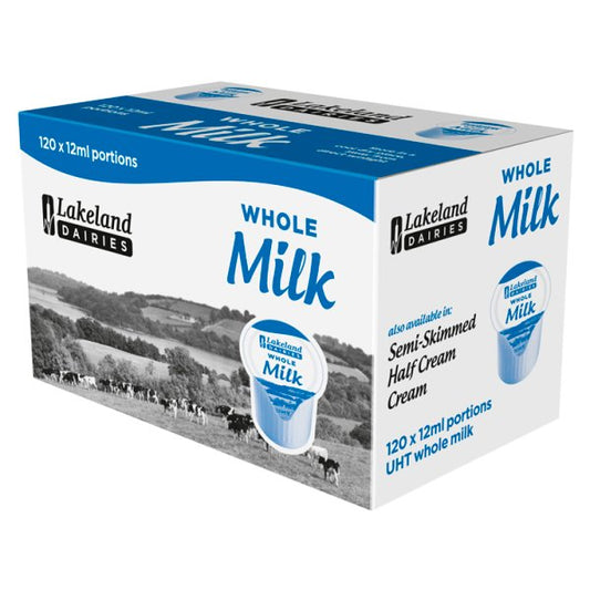 Lakeland Dairies Whole Milk 120 x 12ml