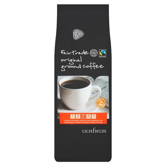 Lichfields Fairtrade Original Ground Coffee 1kg