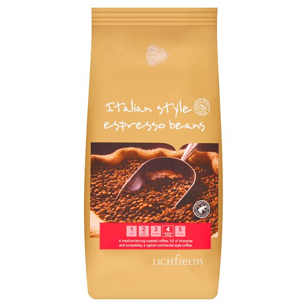 Lichfields Italian Style Espresso Beans 1kg