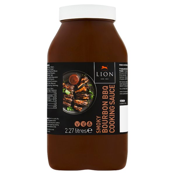 Lion Smoky Bourbon BBQ Cooking Sauce 2.27 Litres
