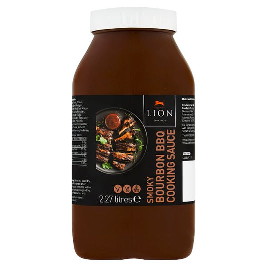 Lion Smoky Bourbon BBQ Cooking Sauce 2.27 Litres