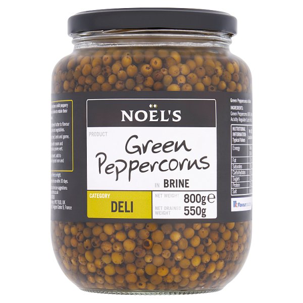 Noel's Green Peppercorns in Brine 800g