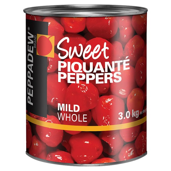 PEPPADEW® Sweet Piquanté Peppers Mild Whole 3.0kg