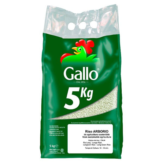 Riso Gallo Arborio Long Grain Rice 5KG