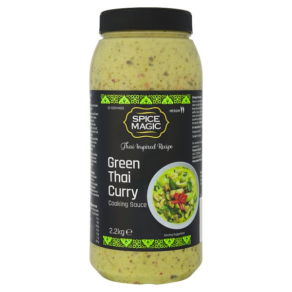 Spice Magic Green Thai Curry Cooking Sauce 2.2kg