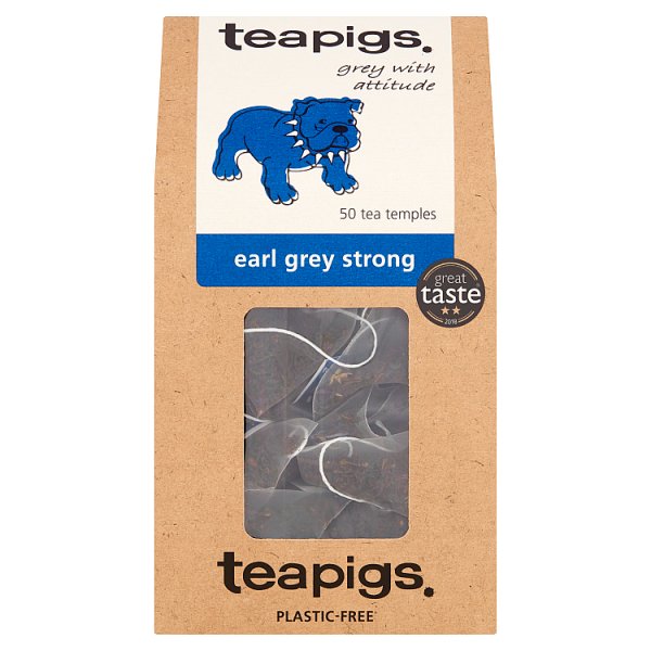 Teapigs Earl Grey Strong Tea Temples 50 x 2.5g (125g)