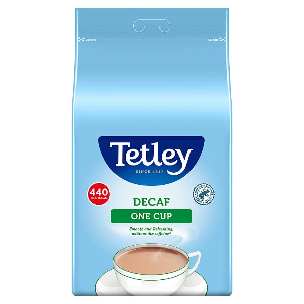 Tetley Decaf One Cup 440 Tea Bags 0.88kg