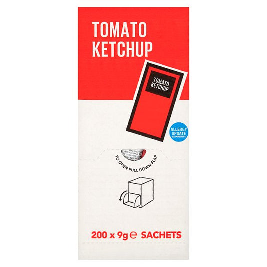 Tomato Ketchup Sachets 200 x 9g Portions